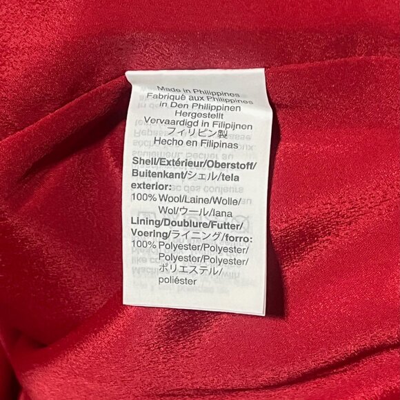 J. Crew 365 Red Cocktail Dress, Size 10 Tall - Picture 12 of 14